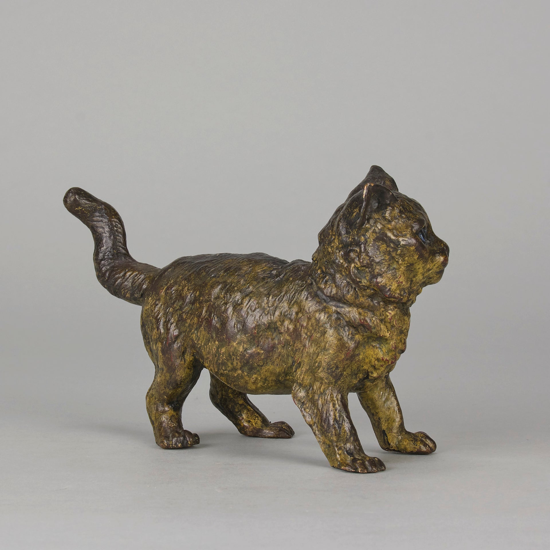 Vienna Bronze - Franz Bergman Cat - Hickmet Fine Arts