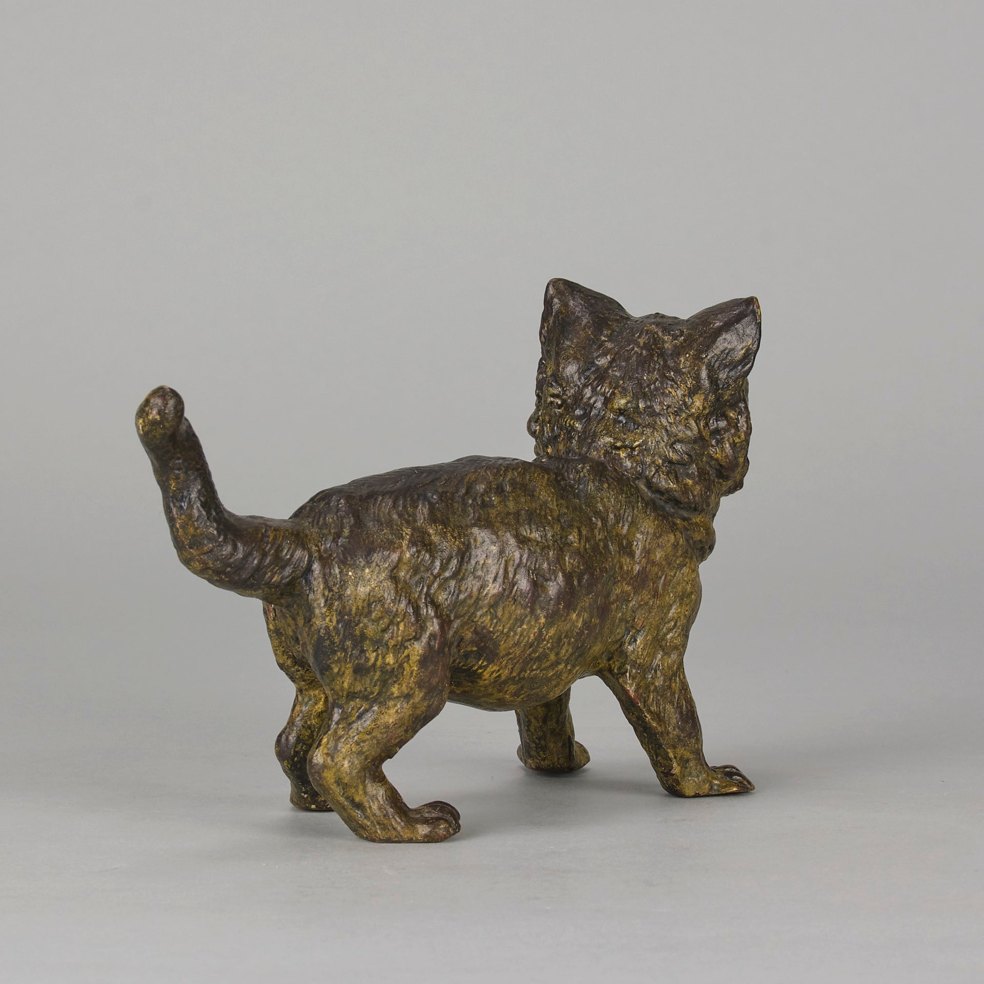 Vienna Bronze - Franz Bergman Cat - Hickmet Fine Arts