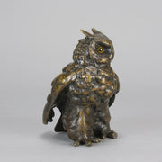 Bergman Owl - Bergman Bronze - Hickmet Fine Arts