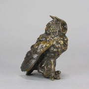 Bergman Owl - Bergman Bronze - Hickmet Fine Arts