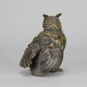 Bergman Owl - Bergman Bronze - Hickmet Fine Arts