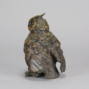 Bergman Owl - Bergman Bronze - Hickmet Fine Arts