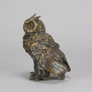 Bergman Owl - Bergman Bronze - Hickmet Fine Arts