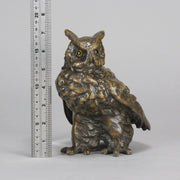 Bergman Owl - Bergman Bronze - Hickmet Fine Arts