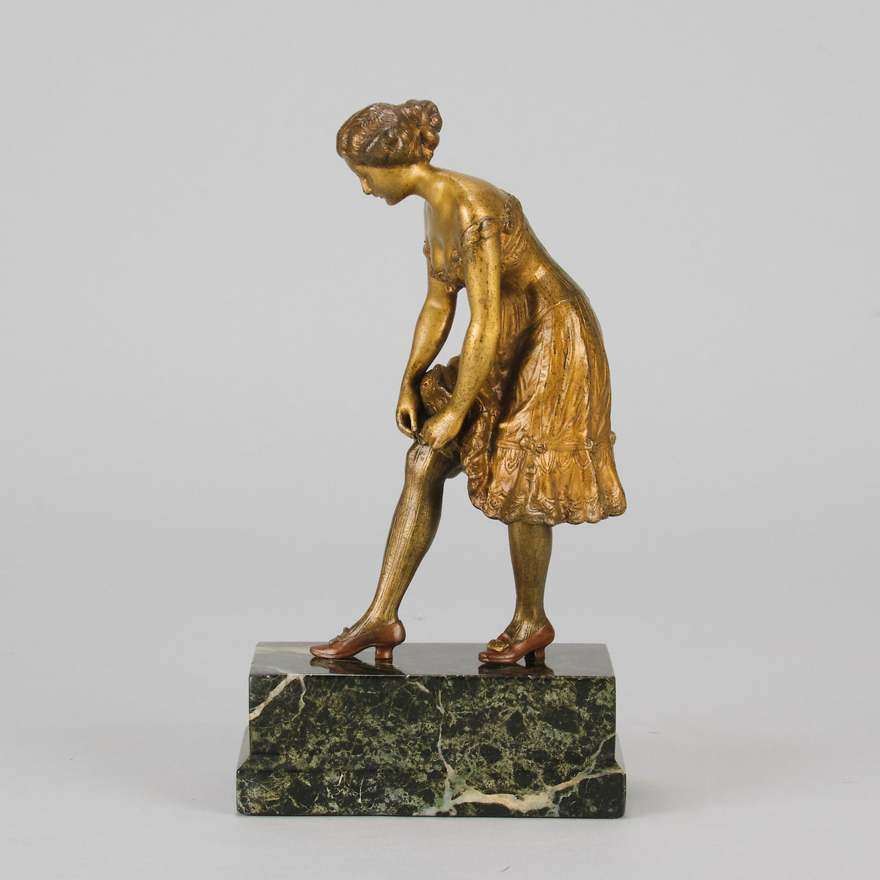 Stocking Girl - Bergman Bronze - Hickmet Fine Arts