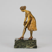 Stocking Girl - Bergman Bronze - Hickmet Fine Arts