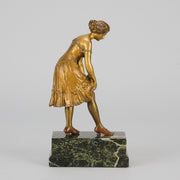 Stocking Girl - Bergman Bronze - Hickmet Fine Arts