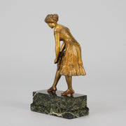 Stocking Girl - Bergman Bronze - Hickmet Fine Arts