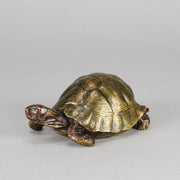 Vienna Bronze - Franz Bergman Tortoise - Hickmet Fine Arts