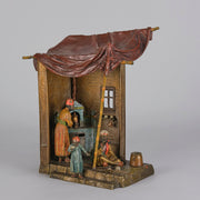 Bergman Lamp - Austrian Bronze Tradesman Lamp - Hickmet Fine Arts 