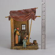 Bergman Lamp - Austrian Bronze Tradesman Lamp - Hickmet Fine Arts 