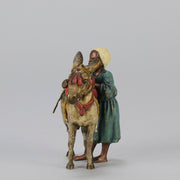 Bergman Tradesman with Donkey - Bergman Bronze - Hickmet Fine Arts