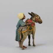 Bergman Tradesman with Donkey - Bergman Bronze - Hickmet Fine Arts