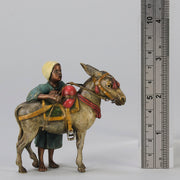 Bergman Tradesman with Donkey - Bergman Bronze - Hickmet Fine Arts