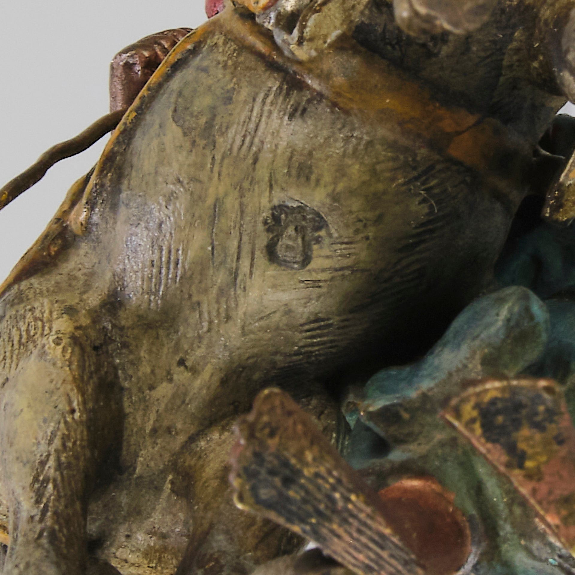 Bergman Tradesman with Donkey - Bergman Bronze - Hickmet Fine Arts