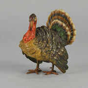 Bergman Turkey - Antique Austrian Bronze - Hickmet Fine Arts