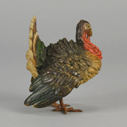 Bergman Turkey - Antique Austrian Bronze - Hickmet Fine Arts