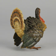 Bergman Turkey - Antique Austrian Bronze - Hickmet Fine Arts