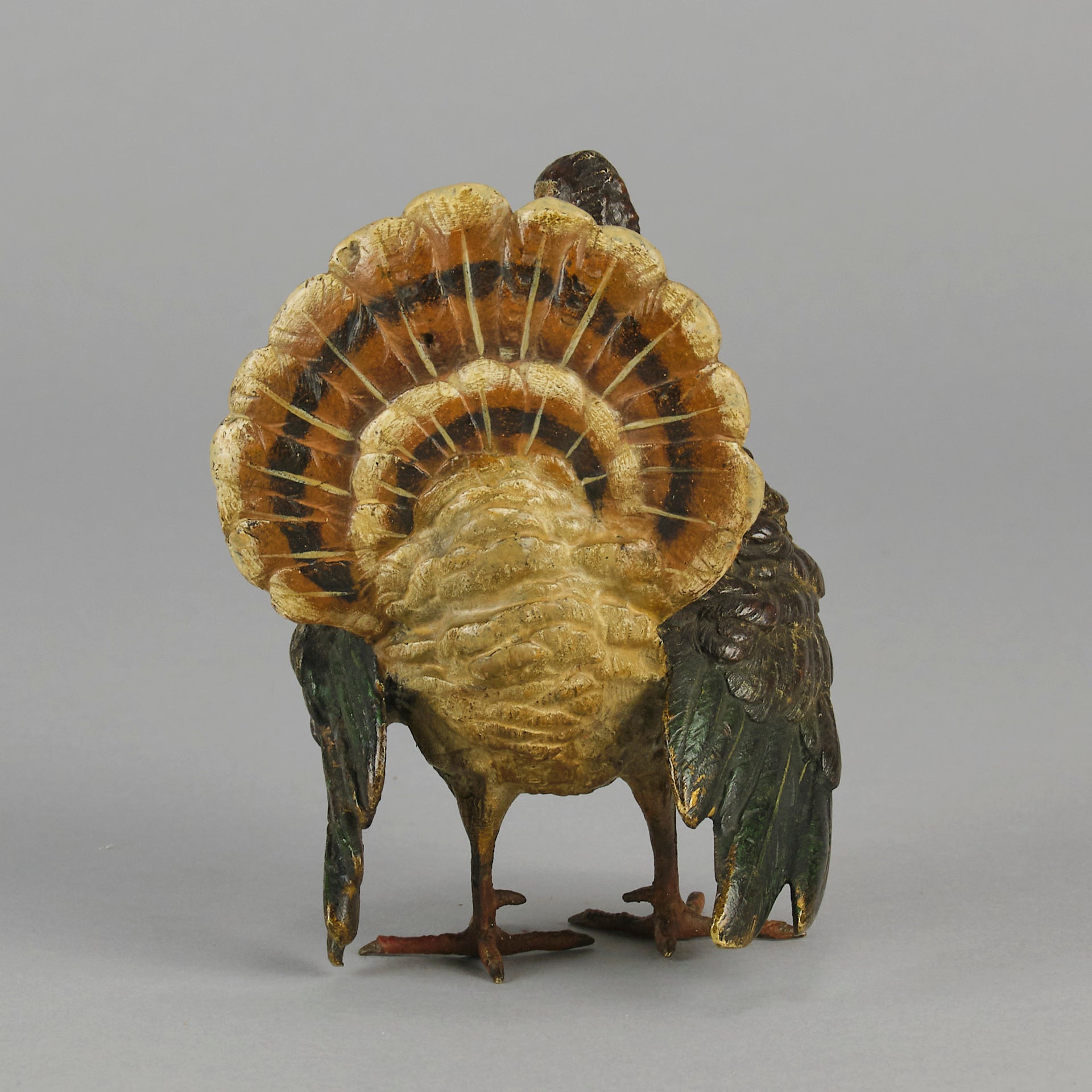 Bergman Turkey - Antique Austrian Bronze - Hickmet Fine Arts