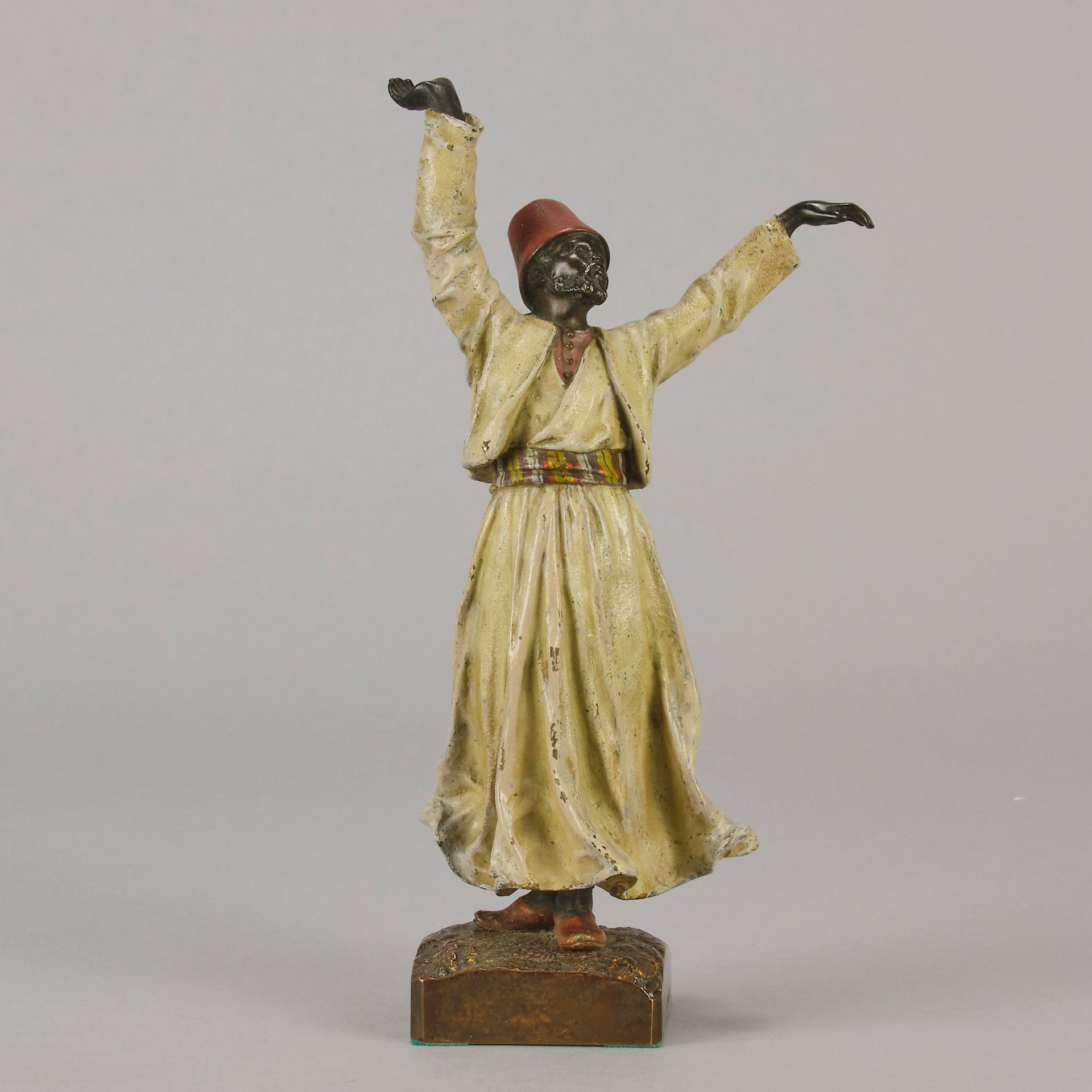 Franz Bergman Whirling Dervish - Bergman Bronze - Hickmet Fine Arts