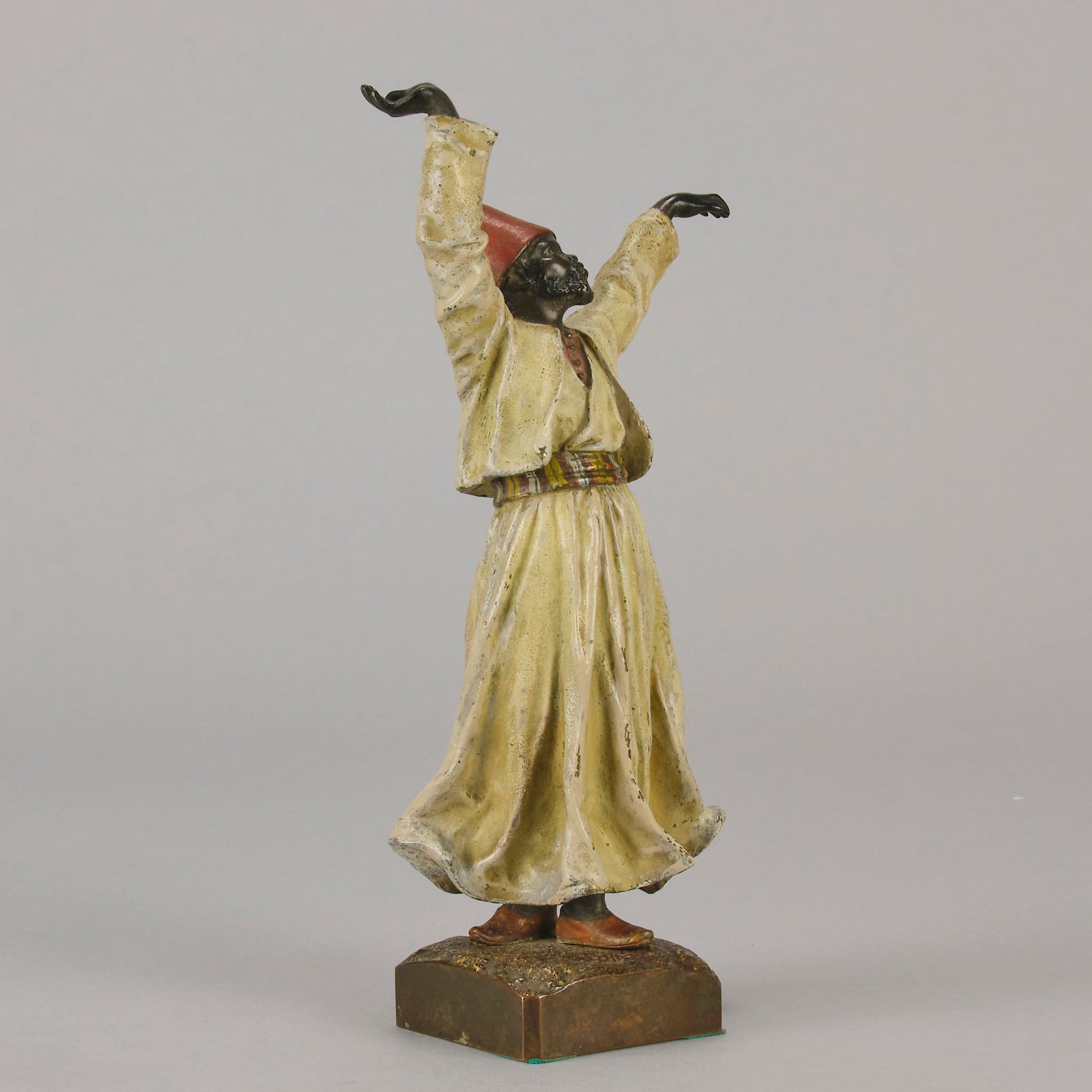Franz Bergman Whirling Dervish - Bergman Bronze - Hickmet Fine Arts
