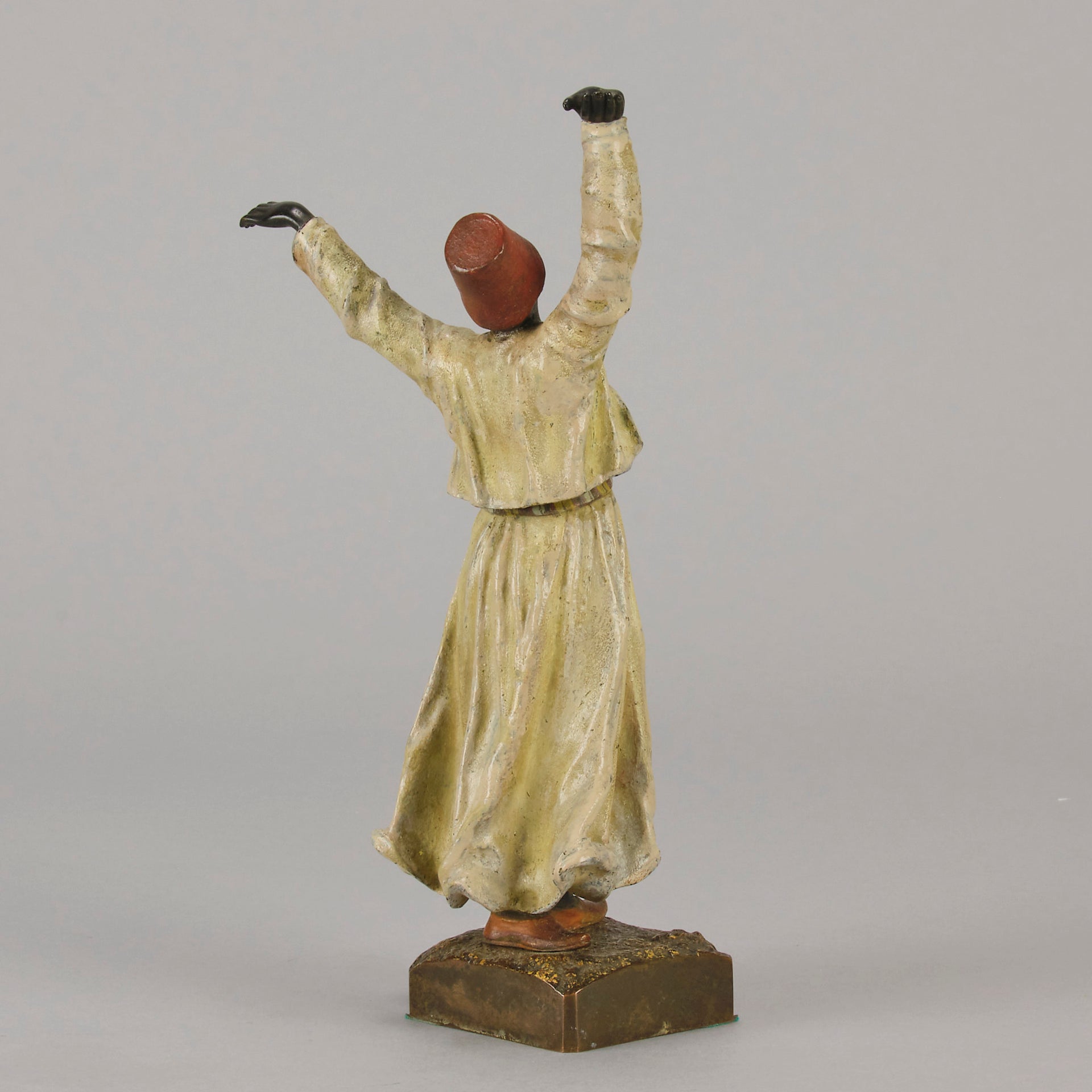 Franz Bergman Whirling Dervish - Bergman Bronze - Hickmet Fine Arts