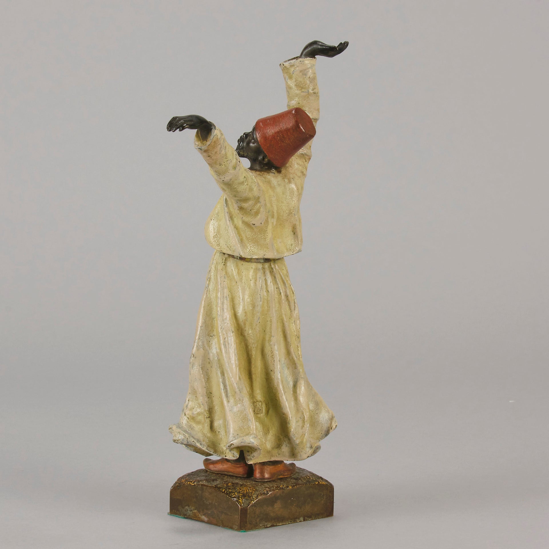 Franz Bergman Whirling Dervish - Bergman Bronze - Hickmet Fine Arts