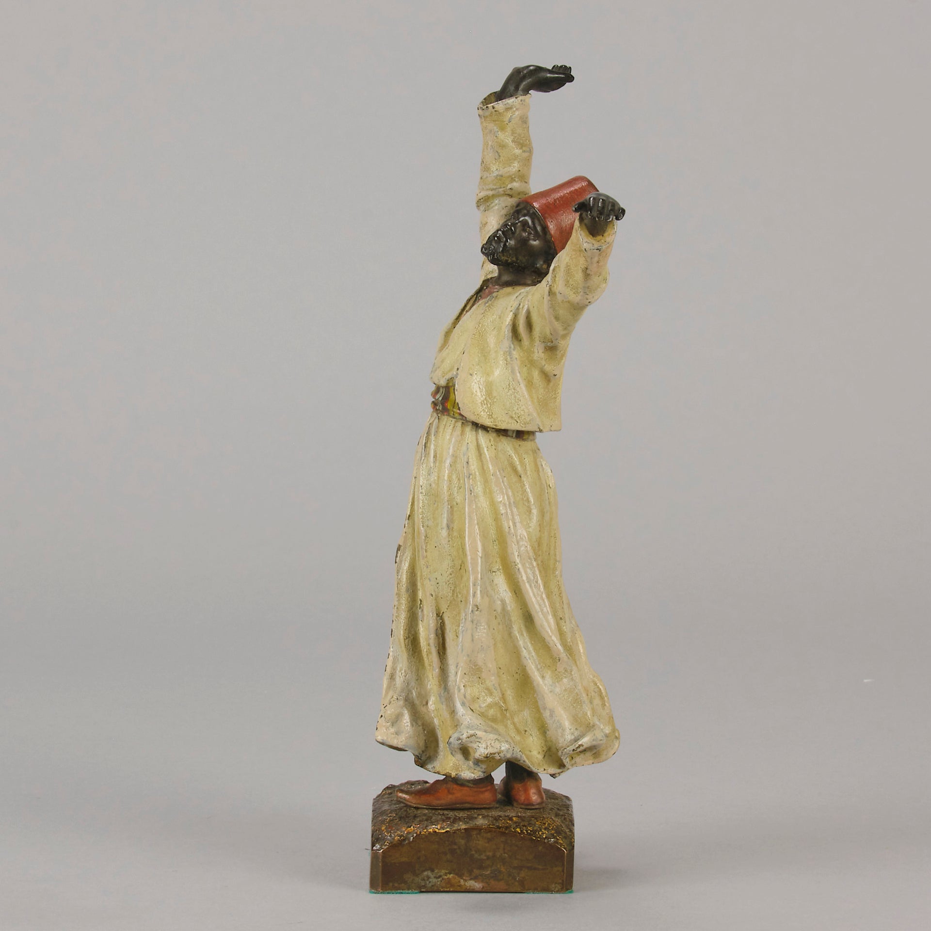 Franz Bergman Whirling Dervish - Bergman Bronze - Hickmet Fine Arts