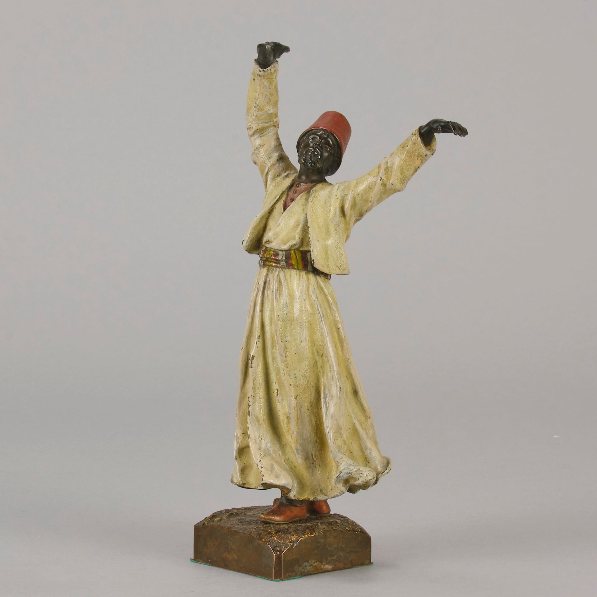 Franz Bergman Whirling Dervish - Bergman Bronze - Hickmet Fine Arts
