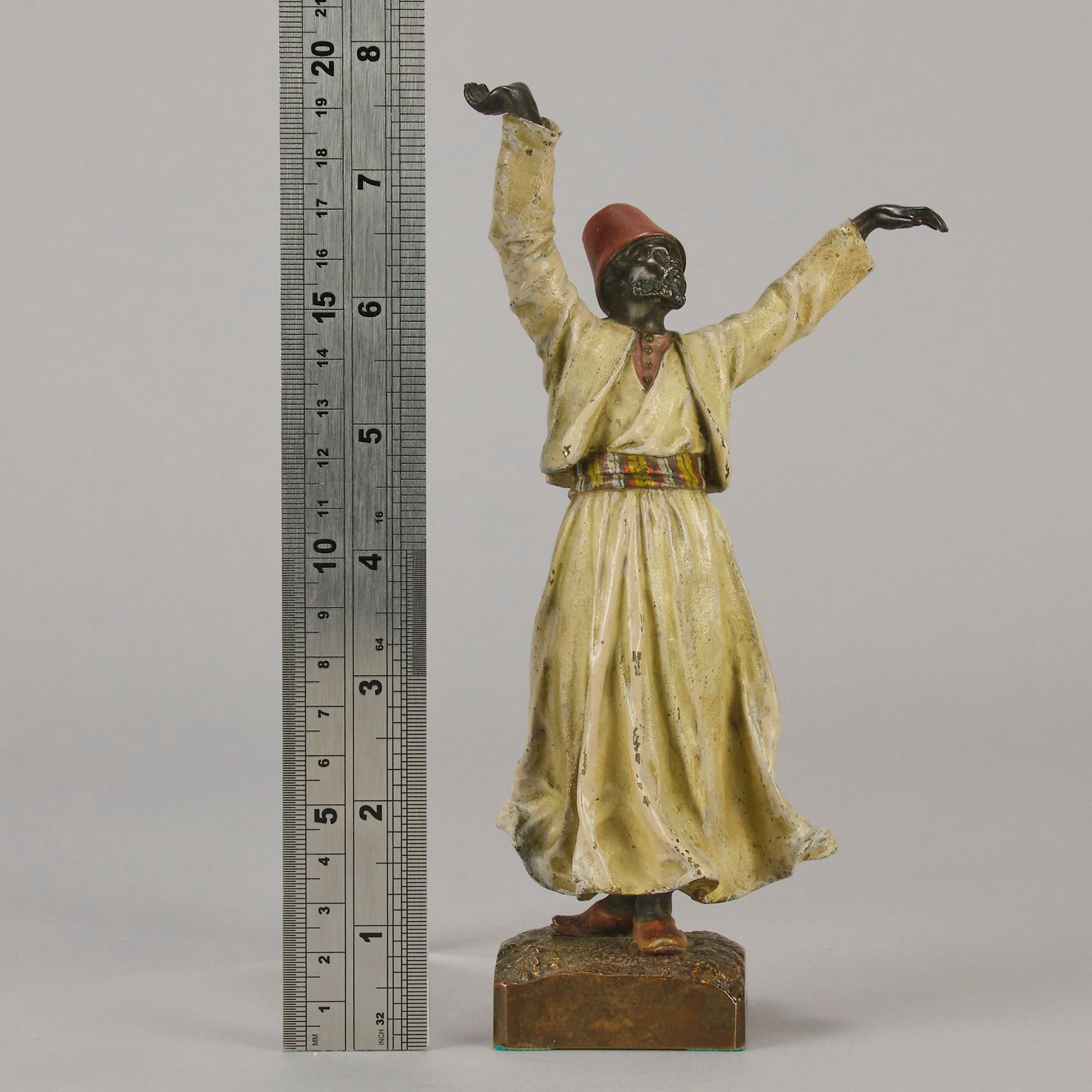 Franz Bergman Whirling Dervish - Bergman Bronze - Hickmet Fine Arts