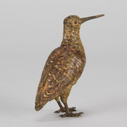 Franz Bergman Woodcock - Bronze Statues for Sale - Hickmet Fine Arts