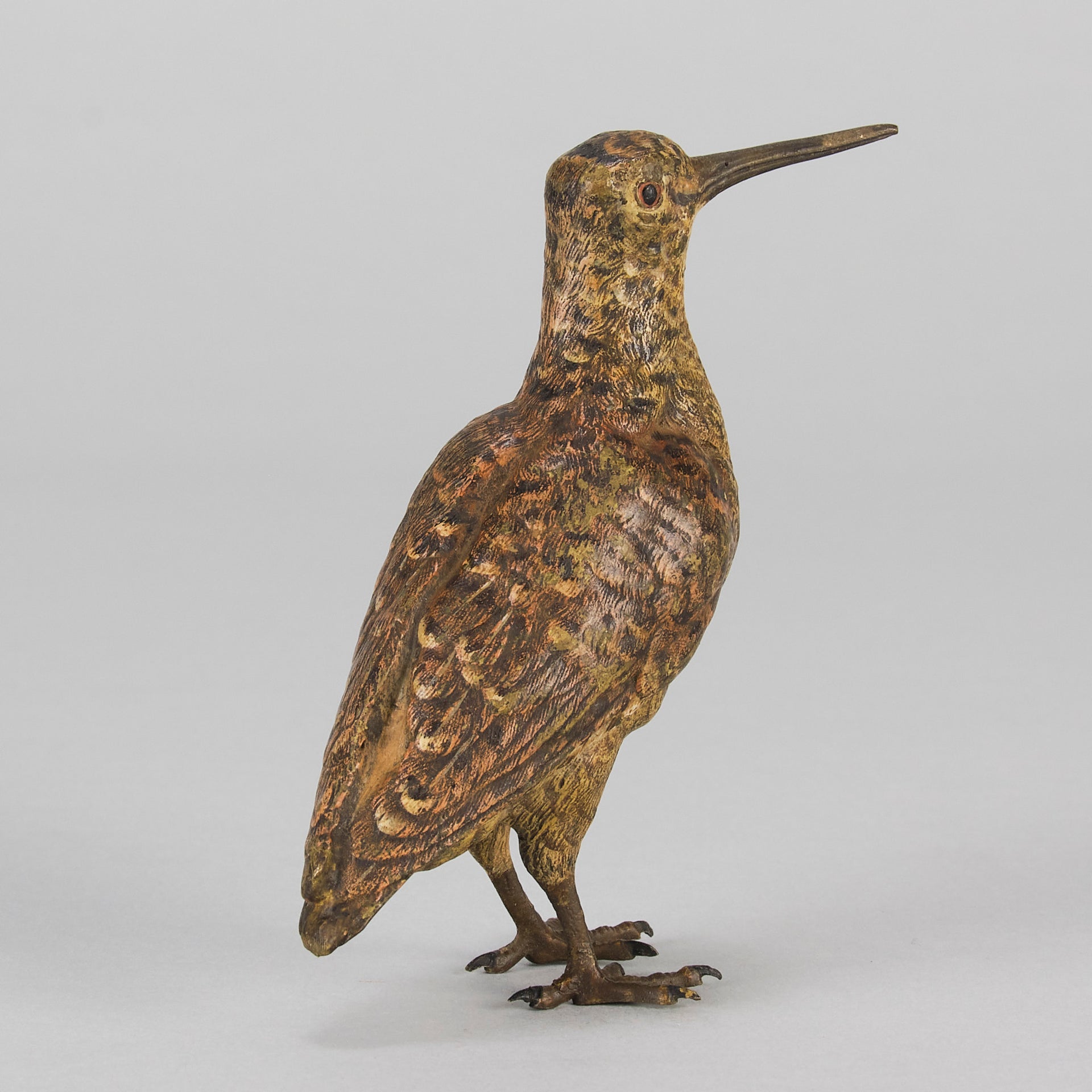 Franz Bergman Woodcock - Bronze Statues for Sale - Hickmet Fine Arts