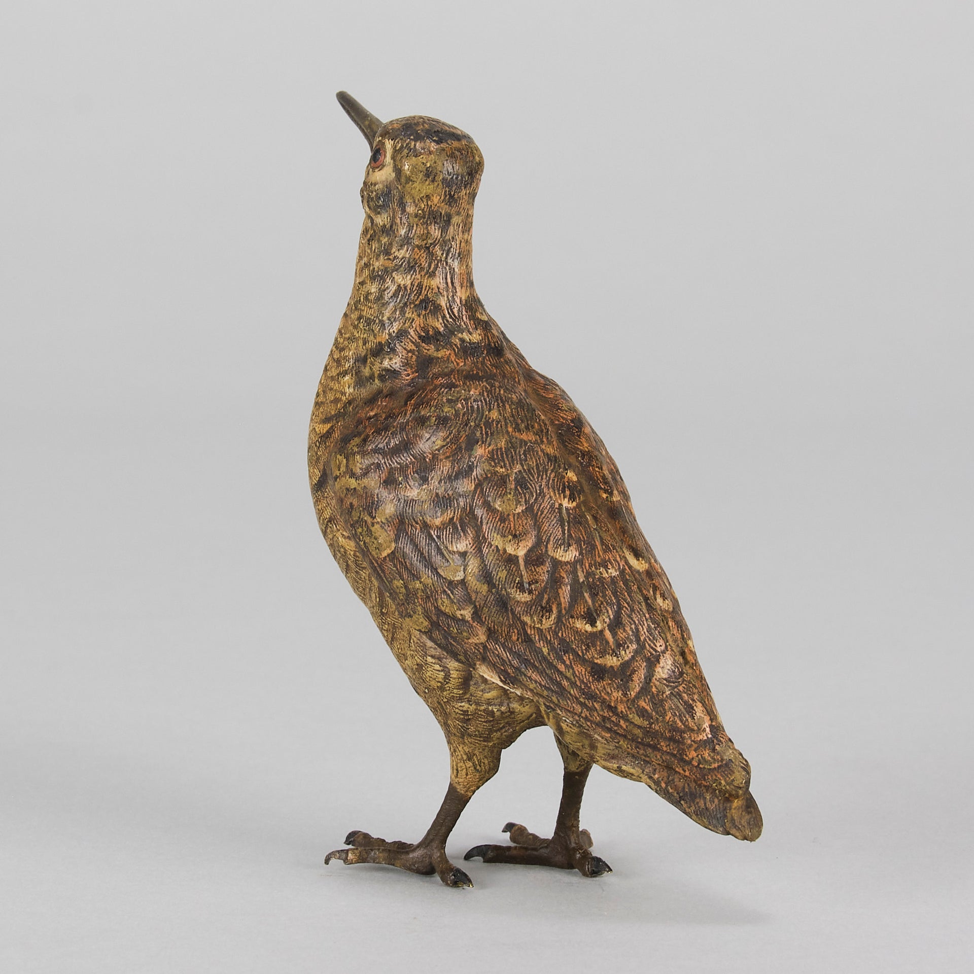 Franz Bergman Woodcock - Bronze Statues for Sale - Hickmet Fine Arts