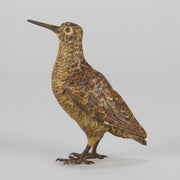 Franz Bergman Woodcock - Bronze Statues for Sale - Hickmet Fine Arts