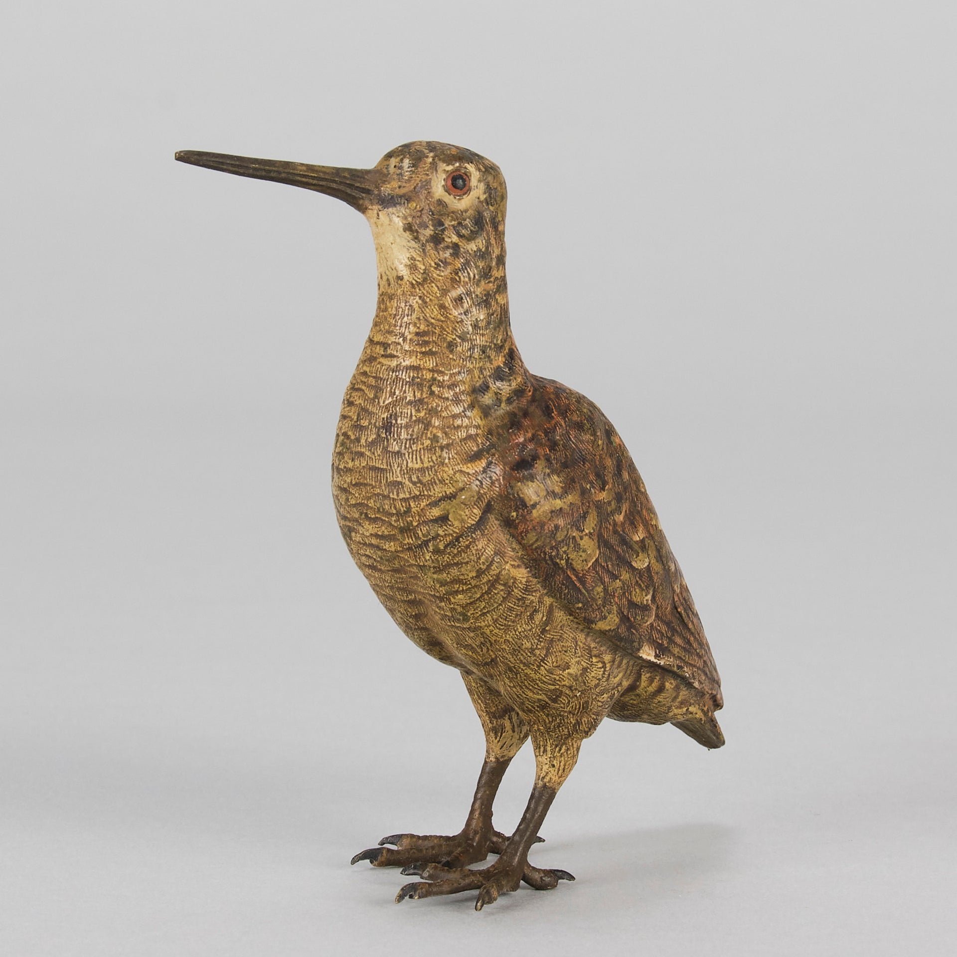 Franz Bergman Woodcock - Bronze Statues for Sale - Hickmet Fine Arts