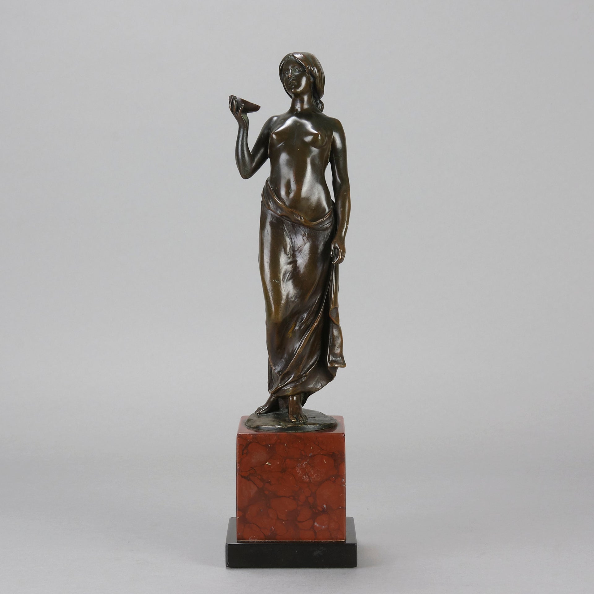 "Sappho" by Franz Peleschka - Art Nouveau - Hickmet Fine Arts 
