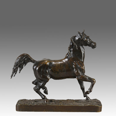 Cheval Arabe - Fratin Bronze - Animaliers - Hickmet Fine Arts