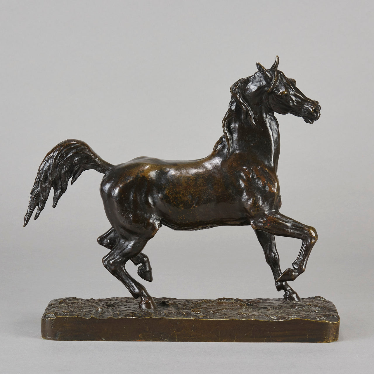 Cheval Arabe - Fratin Bronze - Animaliers - Hickmet Fine Arts