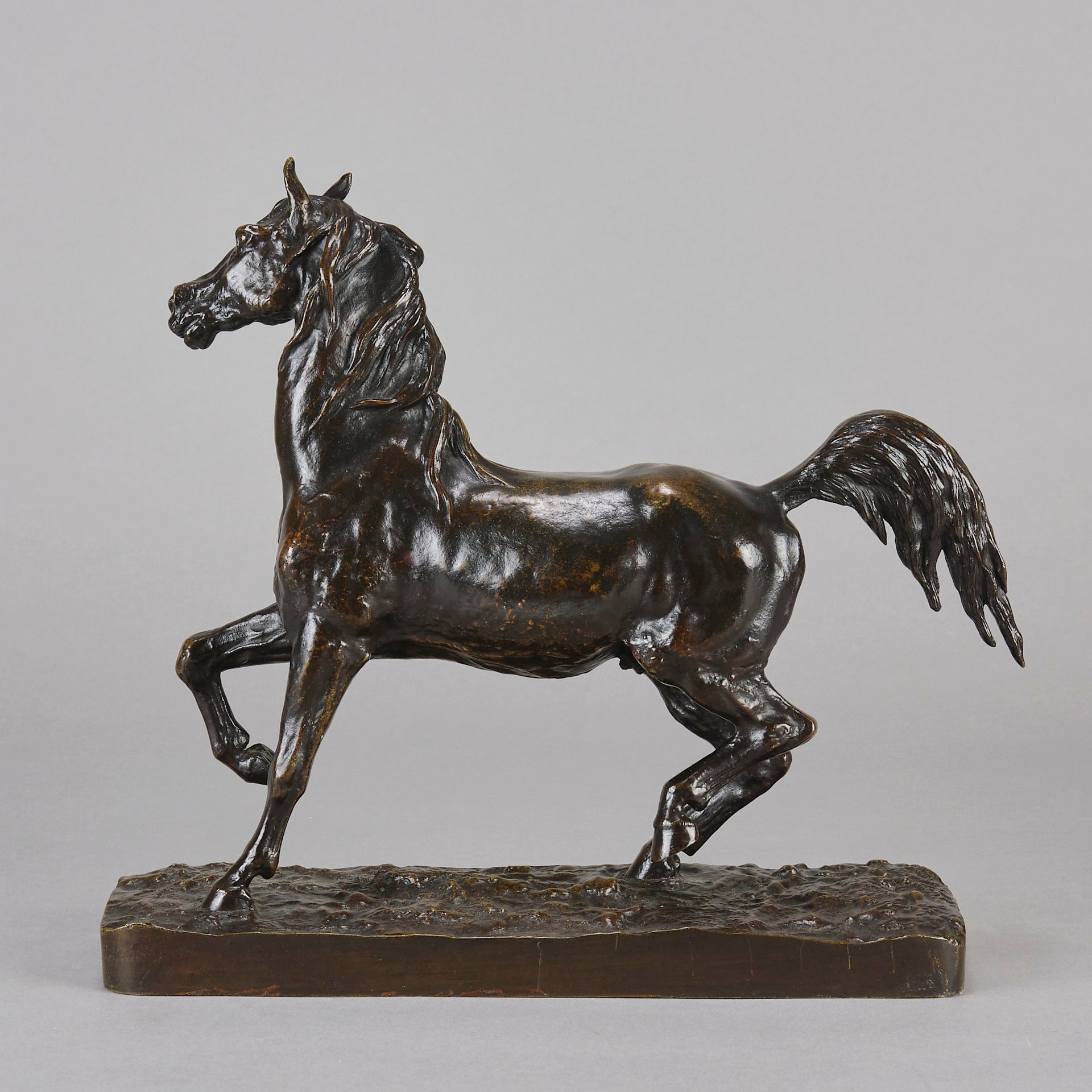 Cheval Arabe - Fratin Bronze - Animaliers - Hickmet Fine Arts