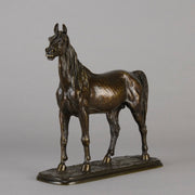 Cheval Debout - Fratin Bronze - Animaliers - Hickmet Fine Arts