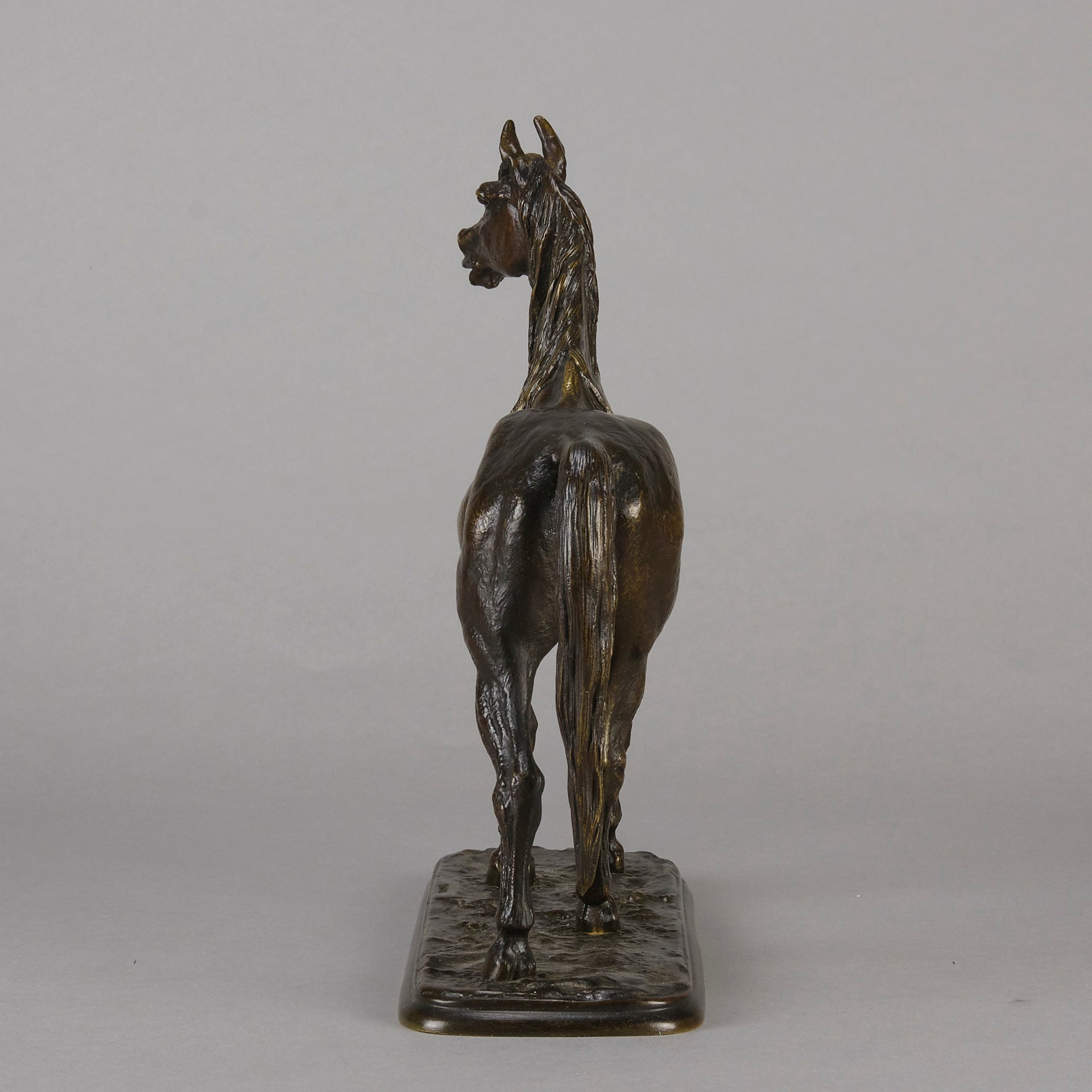Cheval Debout - Fratin Bronze - Animaliers - Hickmet Fine Arts