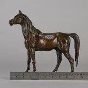 Cheval Debout - Fratin Bronze - Animaliers - Hickmet Fine Arts
