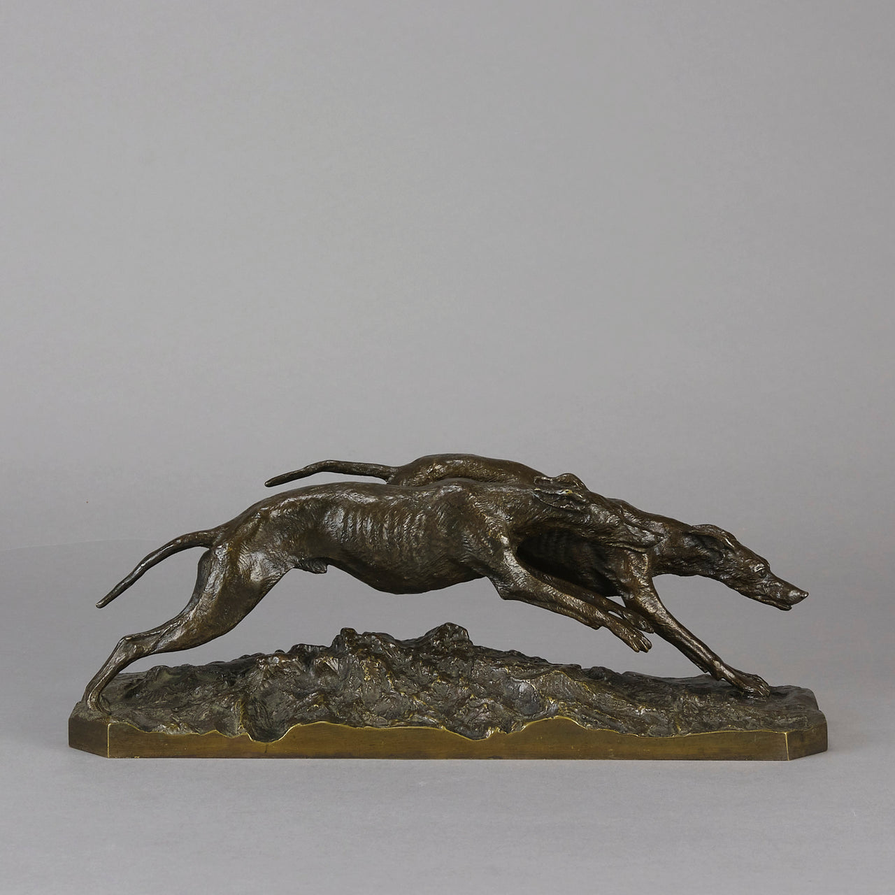 "Lévriers de Course" Christophe Fratin Bronze- Hickmet Fine Arts