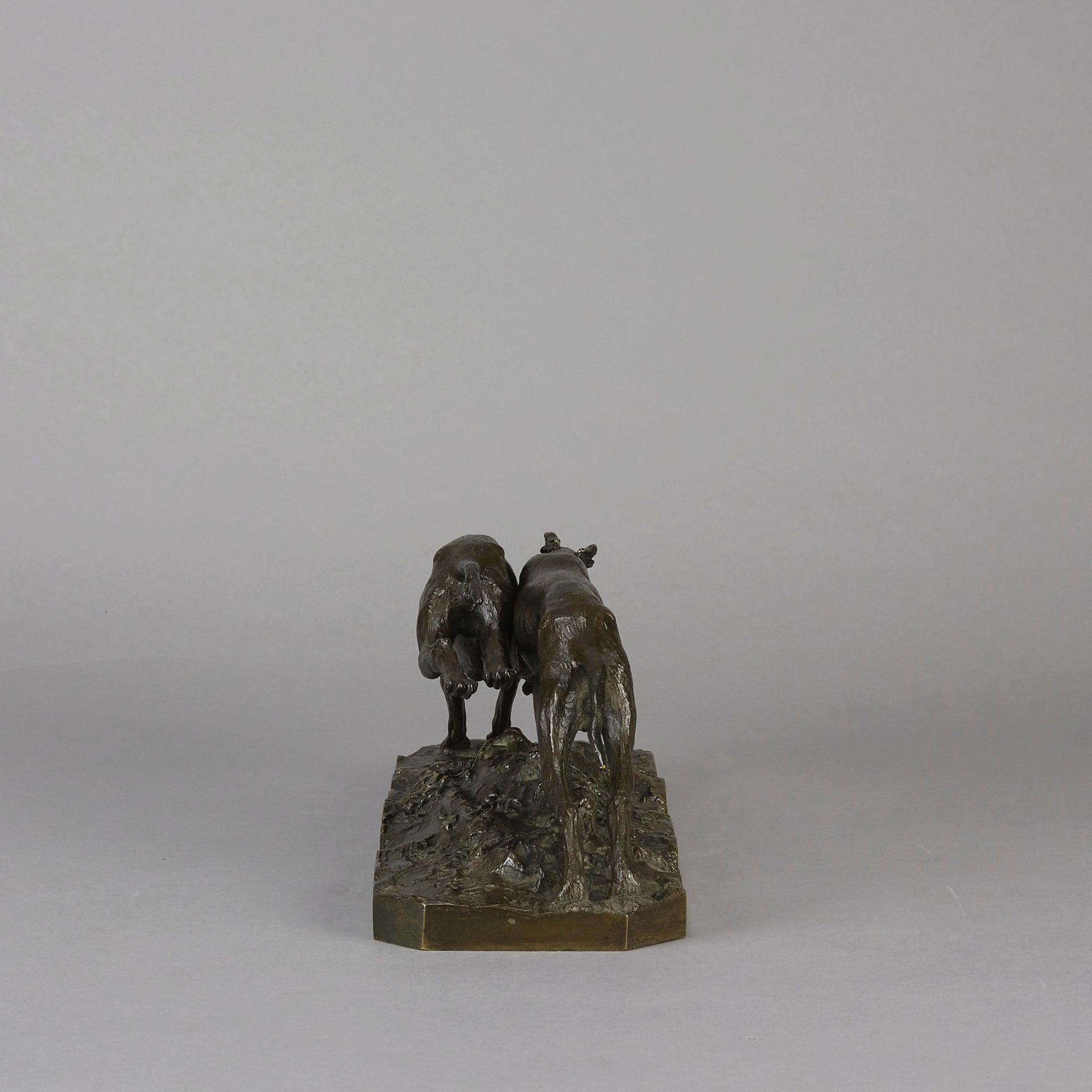 "Lévriers de Course" Christophe Fratin Bronze- Hickmet Fine Arts