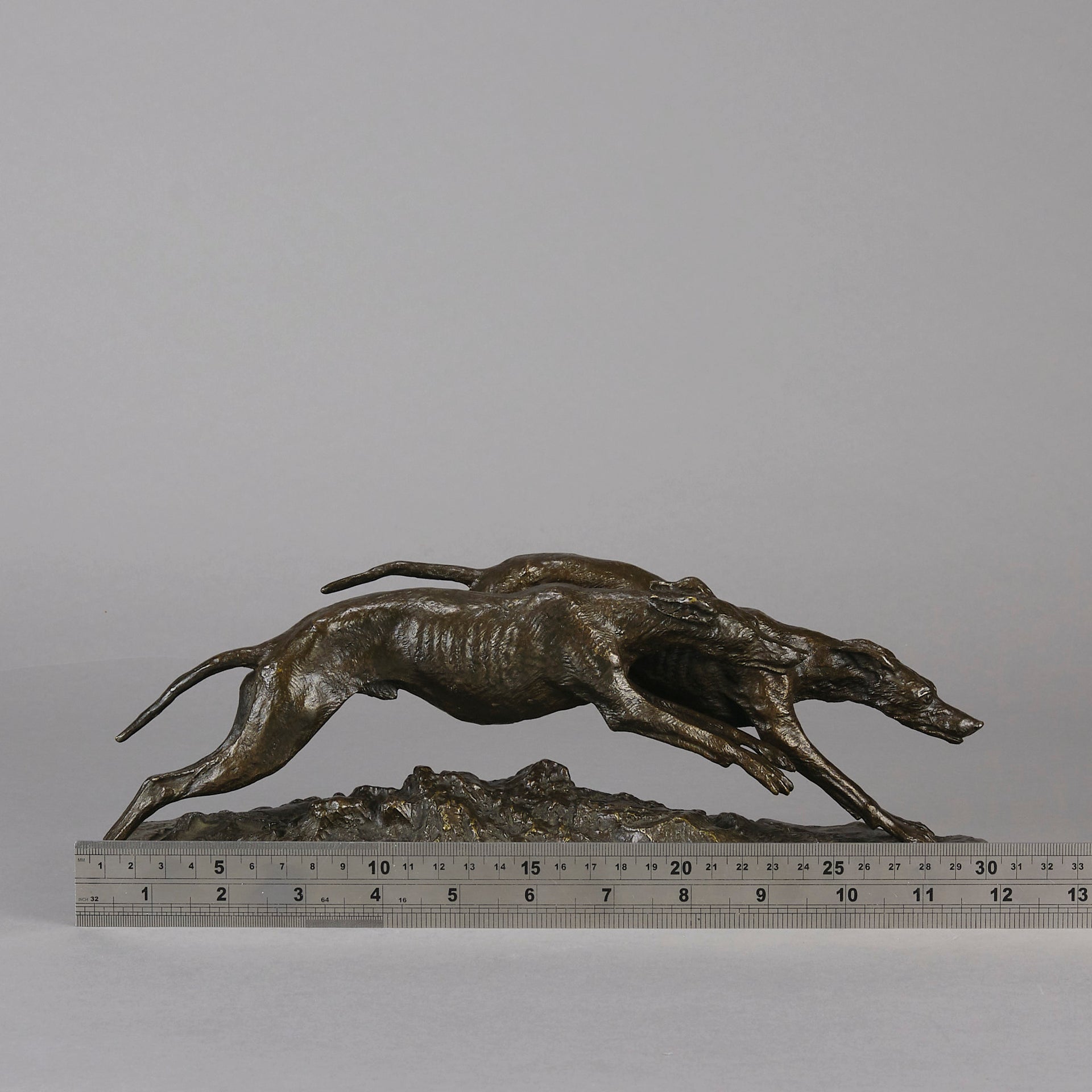 "Lévriers de Course" Christophe Fratin Bronze- Hickmet Fine Arts