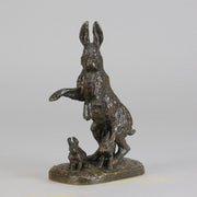 Fratin bronze hares