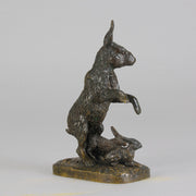 Fratin bronze hares