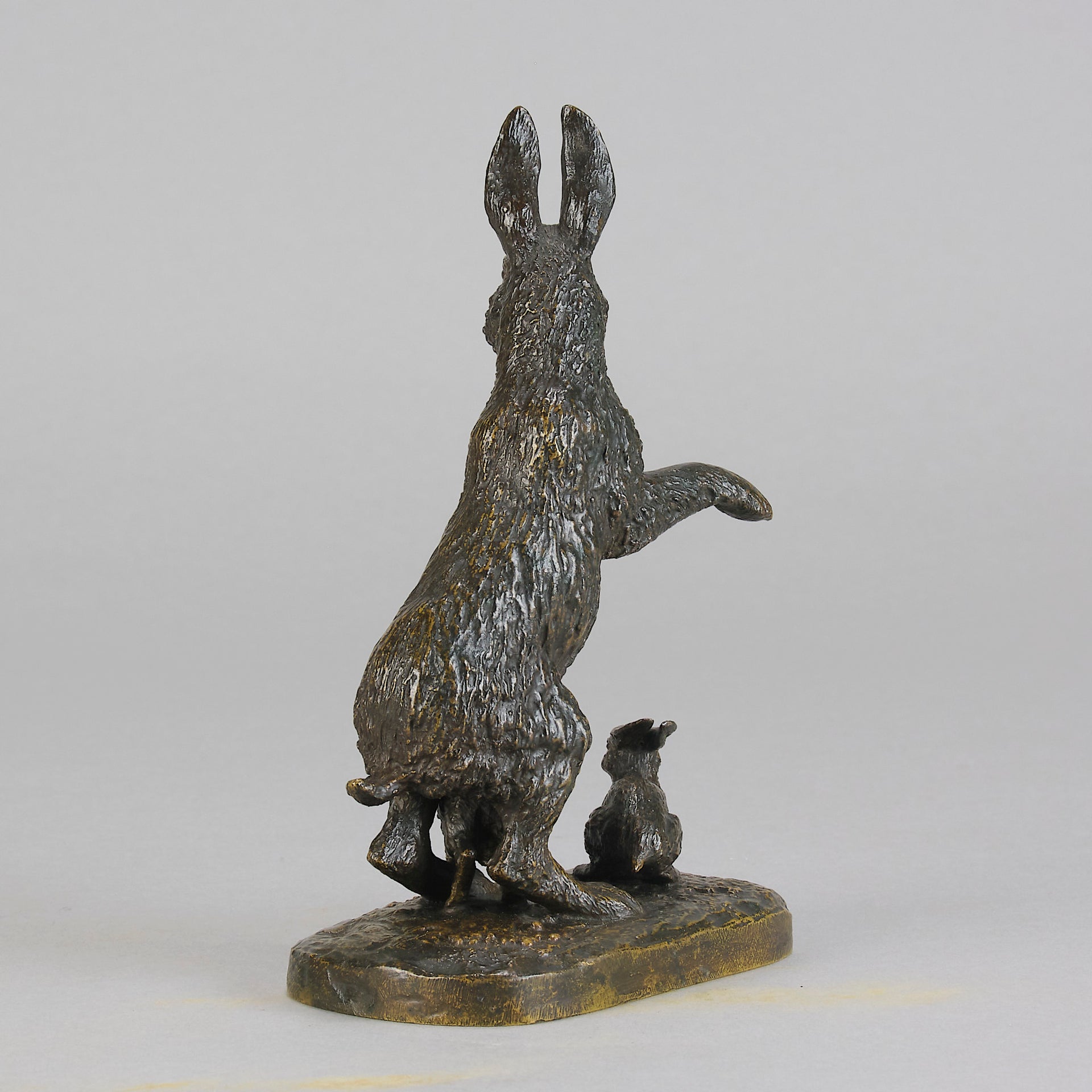 Fratin bronze hares