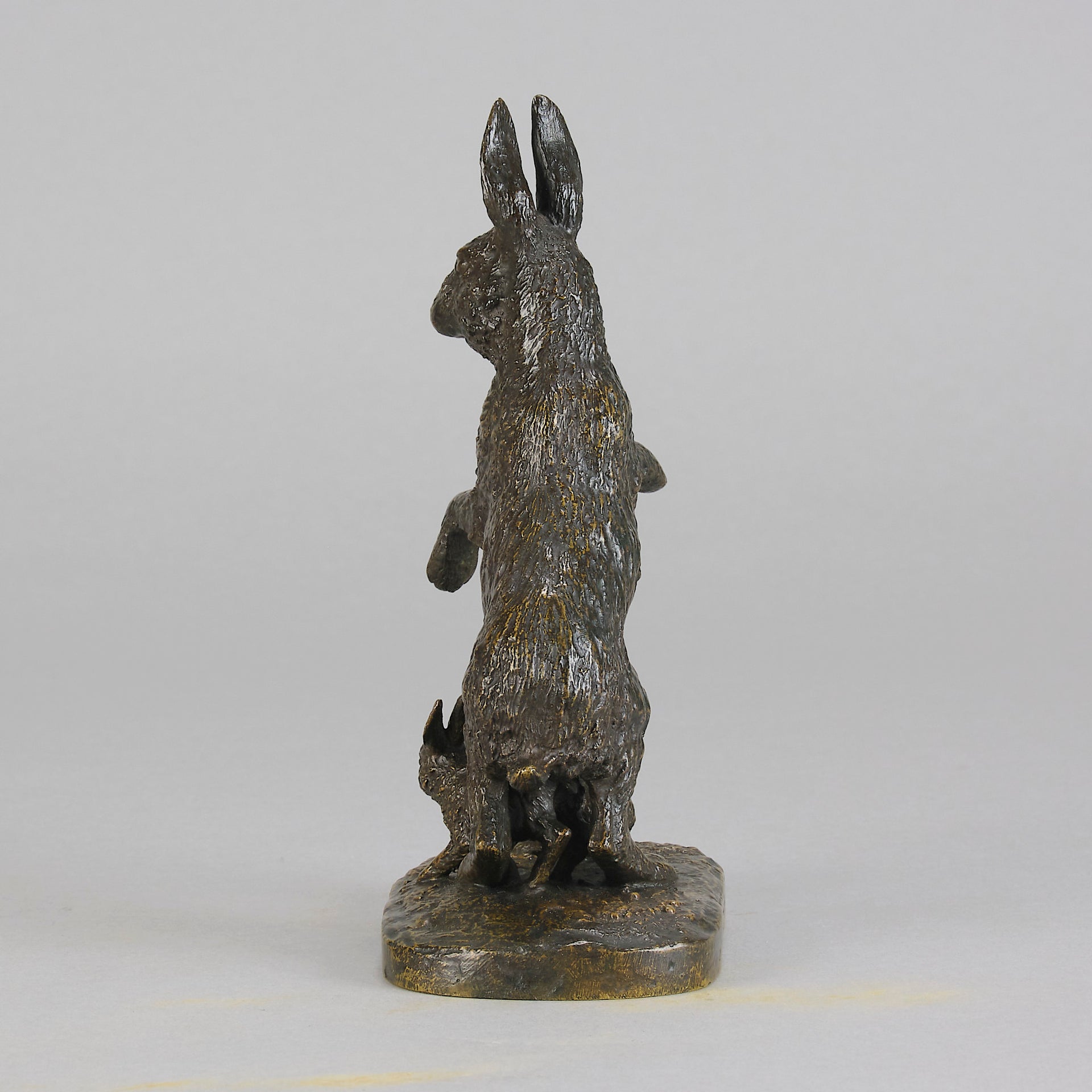 Fratin bronze hares