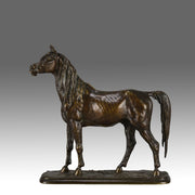 Cheval Debout - Fratin Bronze - Animaliers - Hickmet Fine Arts